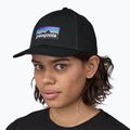 Patagonia P-6 Logo LoPro Trucker cap black 7