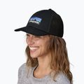 Patagonia P-6 Logo LoPro Trucker cap black 7