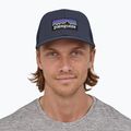 Šiltovka Patagonia P-6 Logo Trucker námornícka modrá 3