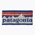 Dámska čelenka Patagonia Powder Town fitz roy sunrise knit/birch white