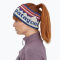 Dámska čelenka Patagonia Powder Town fitz roy sunrise knit/birch white 3