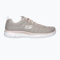 Dámska tréningová obuv SKECHERS Graceful Twisted Fortune natural/coral 7