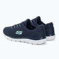 Dámska tréningová obuv SKECHERS Summits navy/light blue 3