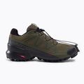 Pánska trailová obuv Salomon Speedcross 5 Wide zelená L49813 2