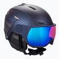 Dámska lyžiarska prilba Salomon Icon Lt Visor tmavomodrá L411998