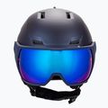 Dámska lyžiarska prilba Salomon Icon Lt Visor tmavomodrá L411998 2