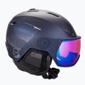 Dámska lyžiarska prilba Salomon Icon Lt Visor tmavomodrá L411998 4