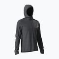 Pánska fleecová mikina Salomon Outline FZ Hoodie čierna LC13683 5