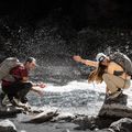 Pánske trekingové topánky Salomon Outpulse Mid Gore-Tex zeleno-čierne L415889 11