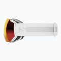 Lyžiarske okuliare Salomon Radium white/sigma poppy red L4753 9