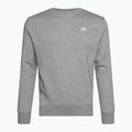 Pánska mikina Nike Sportswear Club Fleece Crew tmavo šedá heather/white