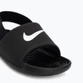 Detské šľapky Nike Coffee black/white/white/white 7