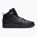 Detské topánky Nike Court Borough Mid 2 black/black/black