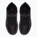Detské topánky Nike Court Borough Mid 2 black/black/black 4