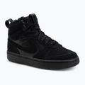 Detské topánky Nike Court Borough Mid 2 black/black/black