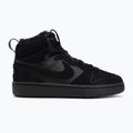 Detské topánky Nike Court Borough Mid 2 black/black/black 2