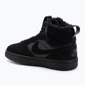 Detské topánky Nike Court Borough Mid 2 black/black/black 3