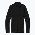 Dámske termo tričko Smartwool Merino 250 Baselayer 1/4 Zip Boxed black 16374