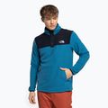 Pánska fleecová mikina The North Face Homesafe Snap Neck blue NF0A55HM49C1