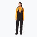 Dámske snowboardové nohavice Oakley TC Dharma Softshell Bib Black FOA500279