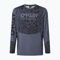 Pánsky cyklistický dres Oakley Maven Rc LS šedo-čierny FOA4443 12