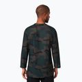 Pánsky cyklistický dres Oakley Ride Free LS šedo-zelený FOA4455 3