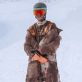 Oakley B1B Mittes mäkké oranžové snowboardové rukavice 6