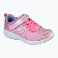 SKECHERS Go Run 600 Shimmer Speeder detská tréningová obuv light pink/multi 11