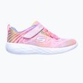 SKECHERS Go Run 600 Shimmer Speeder detská tréningová obuv light pink/multi 12