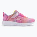 SKECHERS Go Run 600 Shimmer Speeder detská tréningová obuv light pink/multi 2