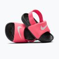 Detské šľapky Nike Digital coffee pink/black/white 8