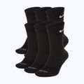 Pánske ponožky Nike Everyday Plus Cushioned Crew 6 pairs black/white