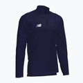 Detská futbalová mikina New Balance Training 1/4 Zip Knitted navy blue NBEJT9035