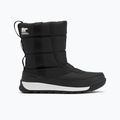 Detské snehové topánky Sorel Outh Whitney II Puffy Mid black 8