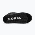 Sorel Outh Whitney II Puffy Mid juniorské snehové topánky čierne 12