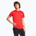 Pánske trekingové tričko The North Face Reaxion Red Box červené NFA4CDW15Q1