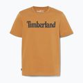 Pánske tričko Timberland Tfo Wordmark Logo wheat boot 4