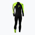 HEAD Head Ow Explorer FS 3.2.2 BKLM pánska triatlonová kombinéza black/yellow