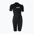 Dámska plavecká pena Zoggs OW Multix VS 2,5 mm black/pink