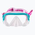 Súprava na šnorchlovanie detská Mares Combo Keewee Junior aqua/white/clear 2