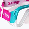 Súprava na šnorchlovanie detská Mares Combo Keewee Junior aqua/white/clear 4