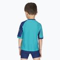Detské plavecké tričko  Mares Rashguard Shield Kid lime 2