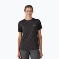 Dámske tričko Patagonia Cap Cool Merino Blend Graphic Shirt heritage header/black