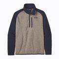 Pánska fleecová mikina Patagonia Better Sweater 1/4 Zip oar tan 3