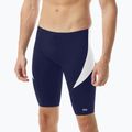 Pánske plavky jammery TYR Durafast Elite Curve Splice Hexa Jammer navy/white
