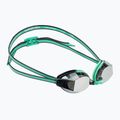 Dámske plavecké okuliare TYR Blackops 140 Ev Racing Mirrored silver/ mint/ black