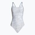 Dámske jednodielne plavky TYR Whiteout Camo Cutoutfit white CWCM_1_28