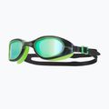 Plavecké okuliare TYR Special Ops 2.0 Mirrored green/ black/ fluo green