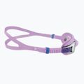 Plavecké okuliare TYR pre deti Swimple Metallized silvger/purple 3