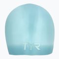 Plavecká čiapka TYR Long Hair Wrinkle Free Silicone light blue